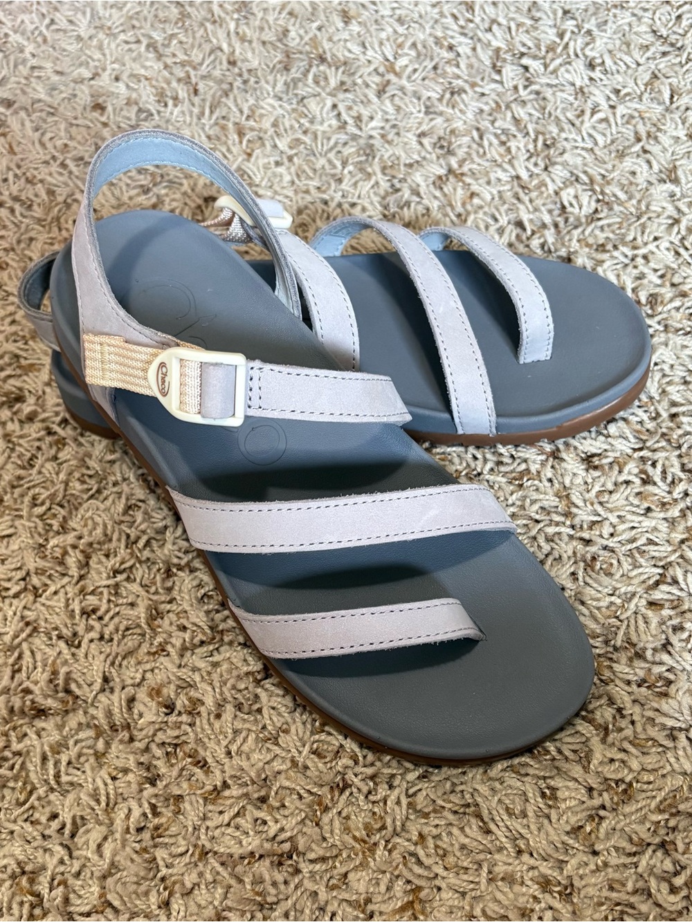 Chaco Women's Lowdown Strappy Sandals in Windswept size 7 NWOT!!